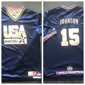 magic johnson olympic jersey