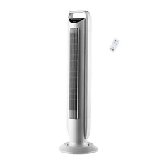 Seville Classics UltraSlimLine Oscillating Tower Fan, 39.25" H x 11" W