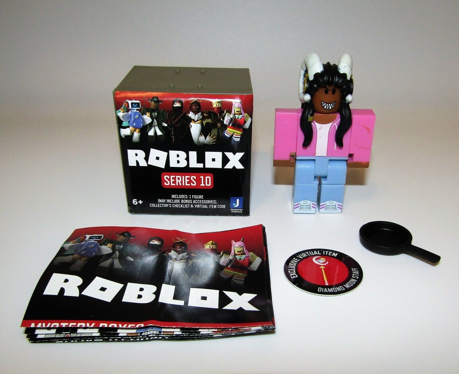 Roblox Sheet of 12 3 Online Codes Loose Jazwares - ToyWiz