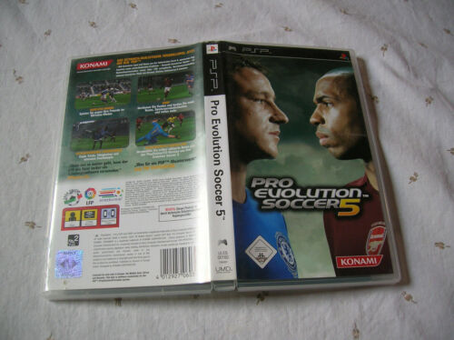 Sony PSP Spiel Pro Evolution Soccer 5 in OVP mit Anleitung  - Bild 1 von 2