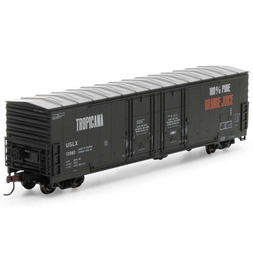 Athearn ATH67957 50' DoubleDoor Plug Box Car RTR Tropicana 13063 HO