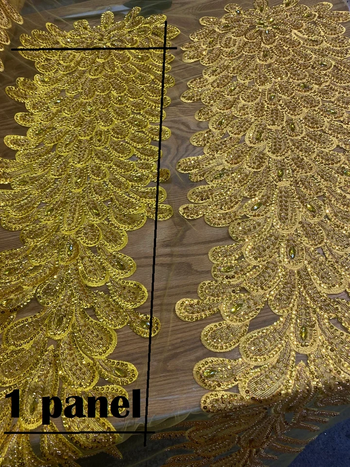 Borgoña Pavo Real Lentejuelas Gema Cuentas Malla Vestidos Lencería Tela VENDIDO POR EL PANEL Foto 2 de 4