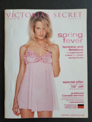 1998 SPRING Vol 2 Victoria's Secret Catalog KAREN MULDER Laetitia