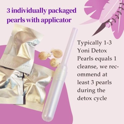 5/10/20Pcs Natural Herbal Detox Pearls for Women Female Private Cleansing Newest