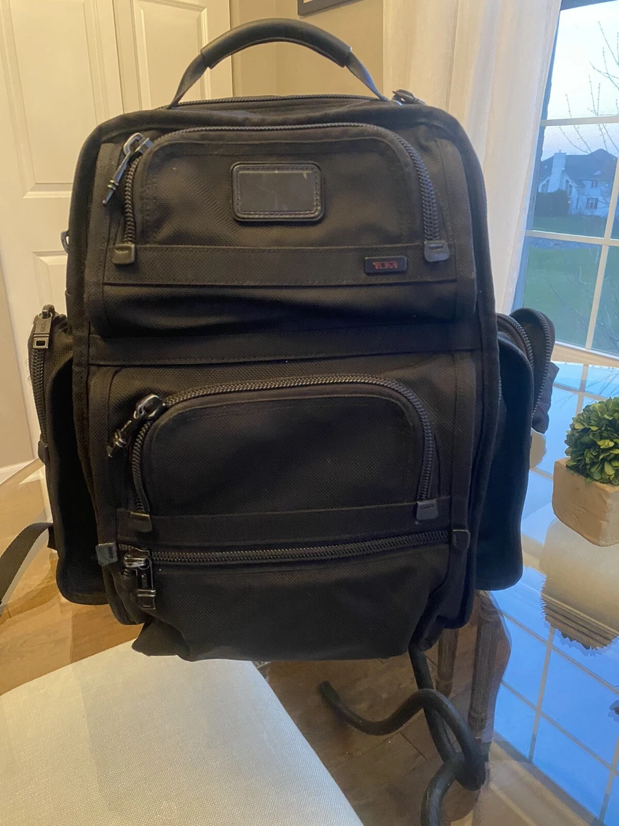 TUMI Alpha t-pass Black nylon business class backpack, pre-owned ,26578 DH