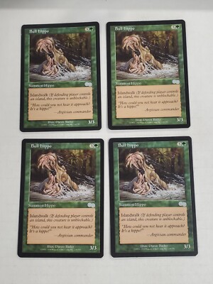 MTG Playset 4x Bull Hippo (Urza's Saga/Green/U) - BGM