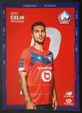70 Autogrammkarte Zeki Celik LOSC Lille Fussball 2021/22