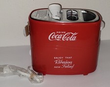 NWOB Nostalgia Coca Cola Pop-Up Hot Dog Cooker And Bun Toaster