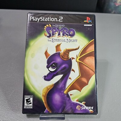 The Legend of Spyro: The Eternal Night Sony PlayStation 2 PS2 Factory Sealed NEW