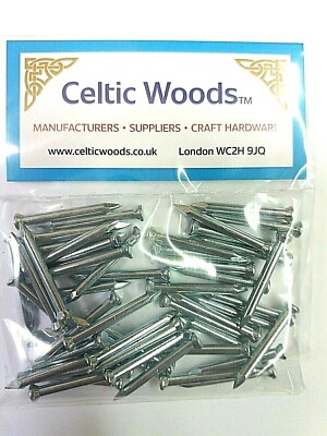50 Stück Mauerwerksnägel 2,5 x 25 mm extra starke wärmebehandelte Hartnägel
