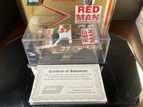 David Green #37 Red Man Golden Blend 1997 Chevrolet Silverado Super Truck Revell