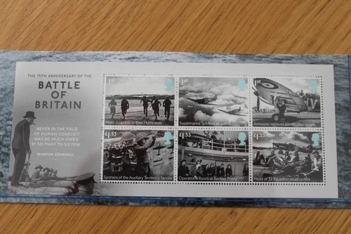 GB 2015 Battle of Britain Miniature Sheet MNH UK P&P Free