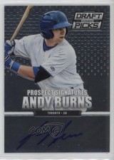 2013 Panini Prizm Perennial Draft Picks Prospect Signatures Andy Burns Auto 0u66