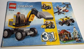 Lego Creator - 31014   Power Digger w/ Instructions