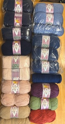 (Lot of 20) Alize Cotton Gold Yarn #2 Sport Premium Cotton Acrylic Blend 380 yds