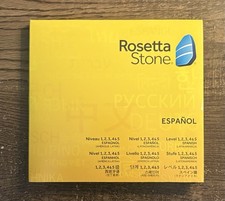 Rosetta Stone Version 3 Spanish Latin America Level 1,2,3,4 5 Set Complete
