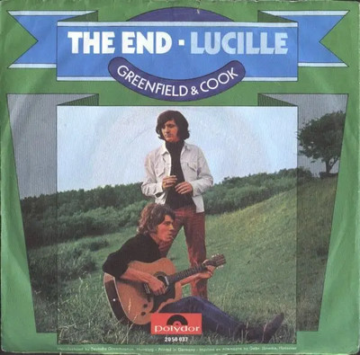 Greenfield & Cook The End / Lucille Vinyl Single 7inch NEAR MINT Polydor