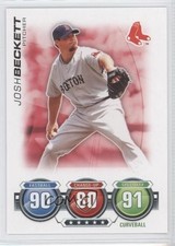 2010 Topps Attax Topps Vault Blank Back 1/1 Josh Beckett 5qi