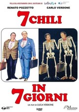Dvd  7 CHILI IN 7 GIORNI con Renato Pozzetto Carlo Verdone nuovo sigillato 1986