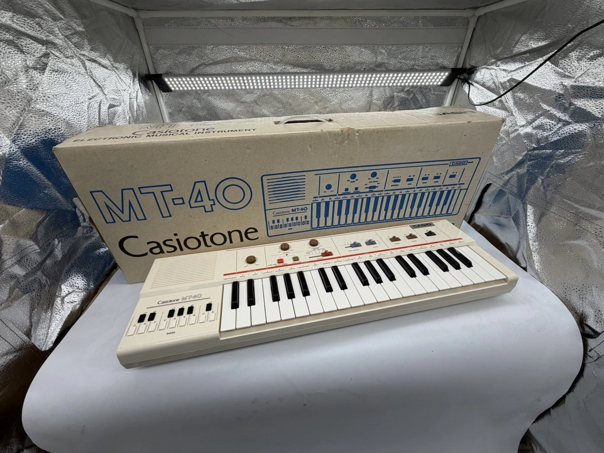 Casio MT-200☆超レア ホワイトカラー☆1980s ビンテージシンセ