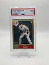 2017 Topps Chrome Aaron Judge 1987 Topps Rookie Insert #87T-8 PSA 9 Yankees
