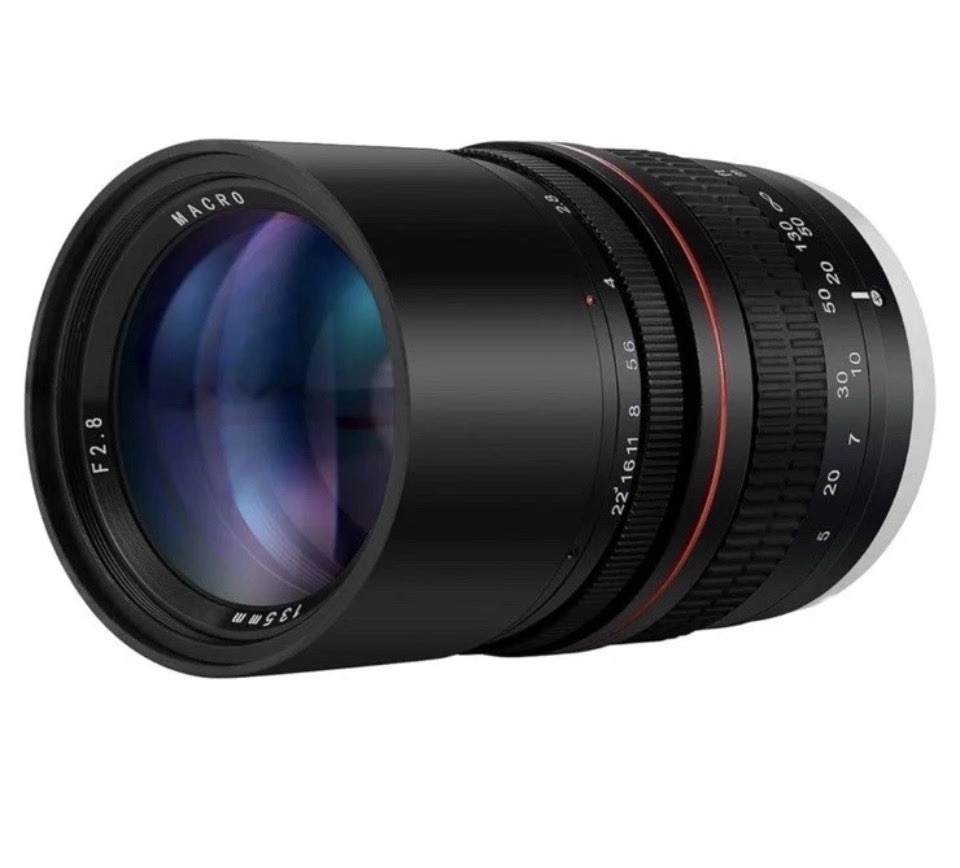 Jintu 135mm EOS Digital Camera Prime Lens Manual Focus Large Aperture For APS-C