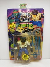 *Yellowing + Damage* TMNT Ninja Turtles Leo as Wolfman 93 Playmates Blue Accesso
