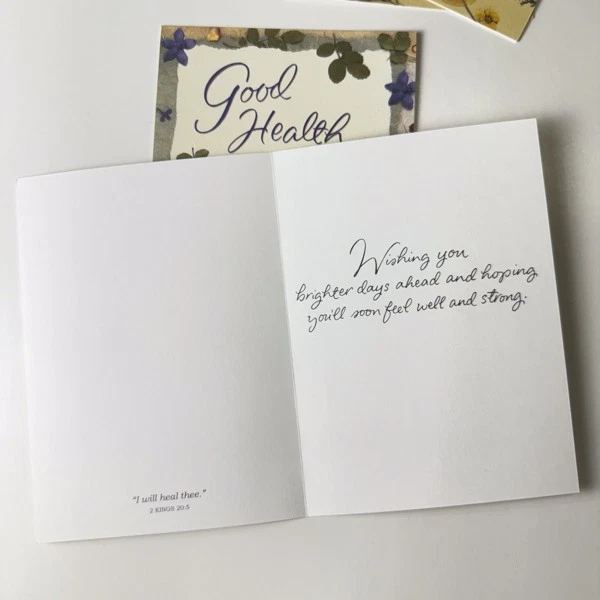Get Well Assortment~8 Nature Greeting Cards with envelopes~5" X 7"~Current Brand - Image 4 of 4