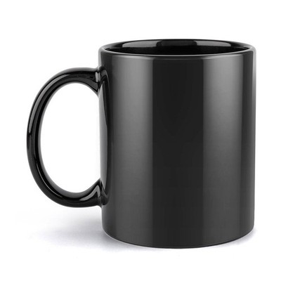 Custom Black Coffee Mug Add Your Text Photo Logo Customized Black NoCustom