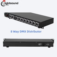 Stage Light DMX512 Signal Amplifier 8 Channel Signal Amplifier Distributor US
