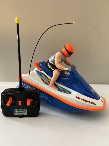 Vintage Radioshack Wave Jumper Remote Control Toy Boat