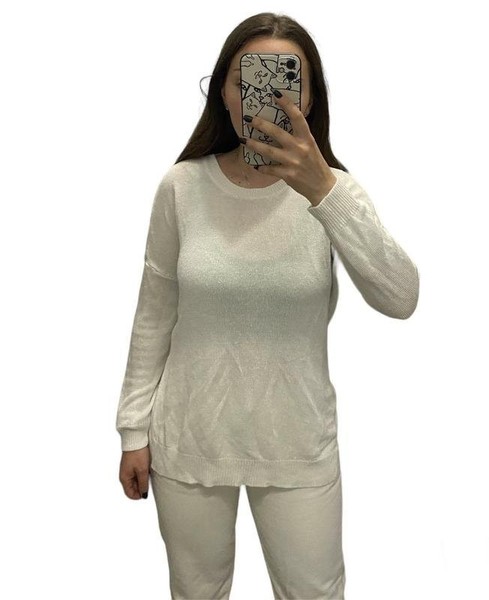 Women Bimba y lola Sweater White 34 / XS / 42