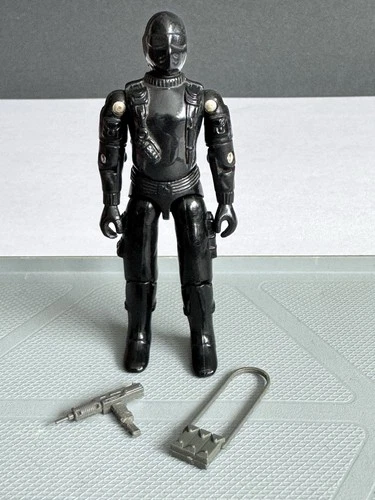 1982/83 Vintage Hasbro Gijoe Commando Snake Eyes Swivel Arm Action Figure