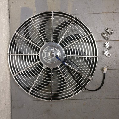 1991 Chevrolet V1500 Suburban 16 Inch Chrome Radiator Fan cooling warranty