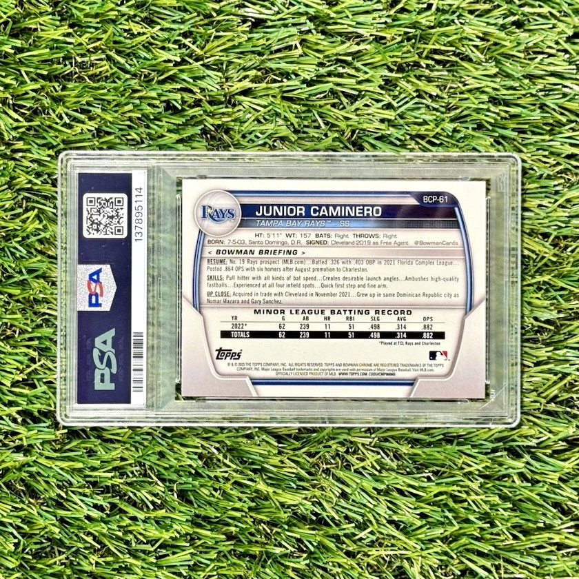 2024 Topps Update Paul Skenes Yellow Rookie RC #US100 PSA 10 GEM MINT view 2