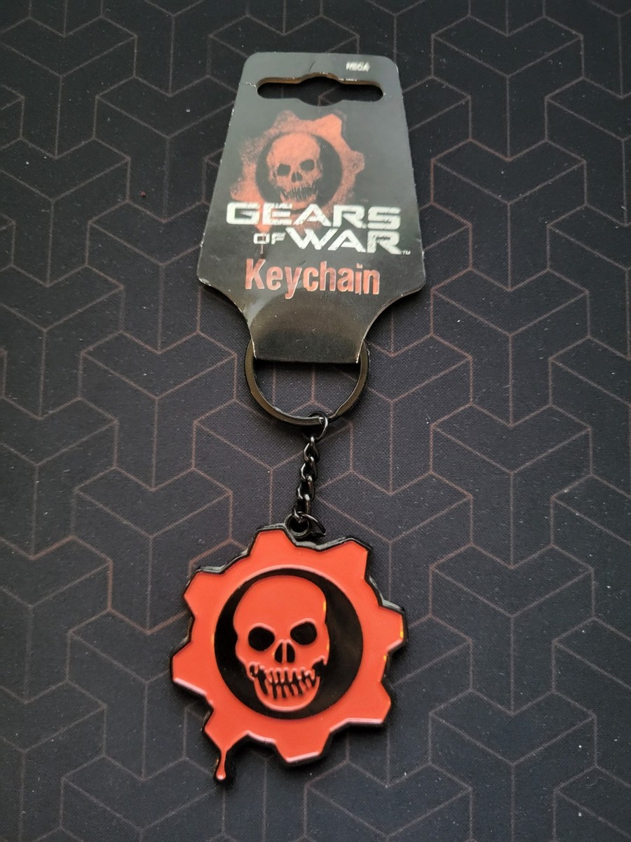 NECA Gears of War Crimson Omen Skull Metal Keychain - ✔️NEW | eBay