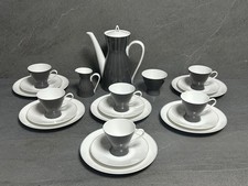 Rosenthal Secunda grau Form 2000 Porzellan Design Service Kaffeeservice #326