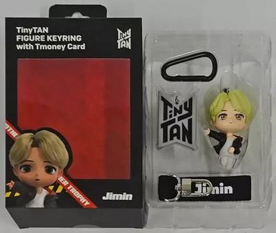 Jimin BTS TinyTAN Schlüsselanhänger Figur mit Tmoney Card