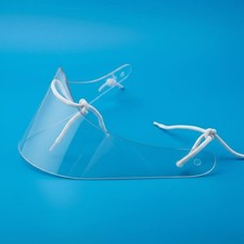 Transparentes Torwartvisier Gebogen transparentes Ersatzvisier Leicht