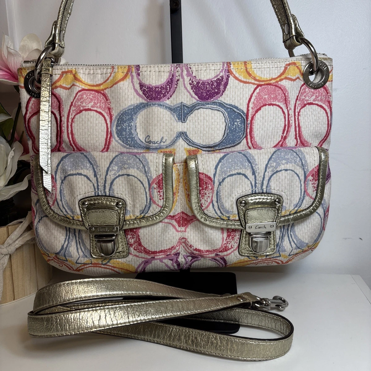 Coach Poppy Shoulder Bag Exterior Bags & Handbags for Women for