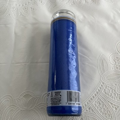 Velas Religión Yoruba (Azul oscuro 8 ) 