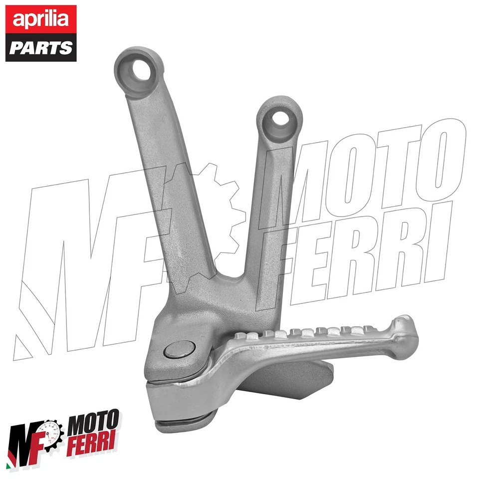 Reposapiés pasajero izquierdo MF8893 Aprilia SXV 450 550 de 2006 a 2015 Foto 4 de 4