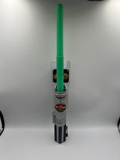 Star Wars Green Flick Out Lightsaber LFL Hasbro 2004 Cosplay Luke Skywalker Yoda
