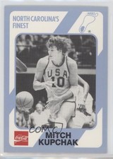 1989 Collegiate Collection/Coca-Cola North Carolina's Finest Mitch Kupchak 0t2