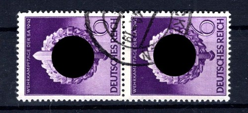 DR-3.Reich 818III Abart Stamped BPP (BA1519