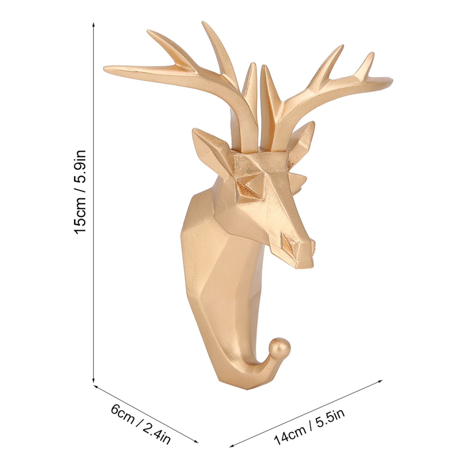 Unique European Style Animal Shape Resin Bathroom Wall Towel Hanging Hook