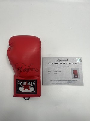 Boxhandschuh George Foreman signiert Autogramm Boxen limitiert 335/500