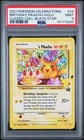 2021 POKEMON CELEBRATIONS CLASSIC COLL #24 BIRTHDAY PIKACHU-HOLO PSA 9
