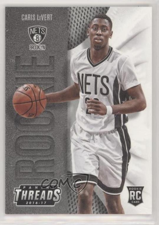 2016-17 Panini Threads Leather Rookies Caris LeVert #213 a6i