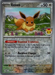 Eevee - Pokemon Day 2025 (Reverse Cosmos Holo) 074/131